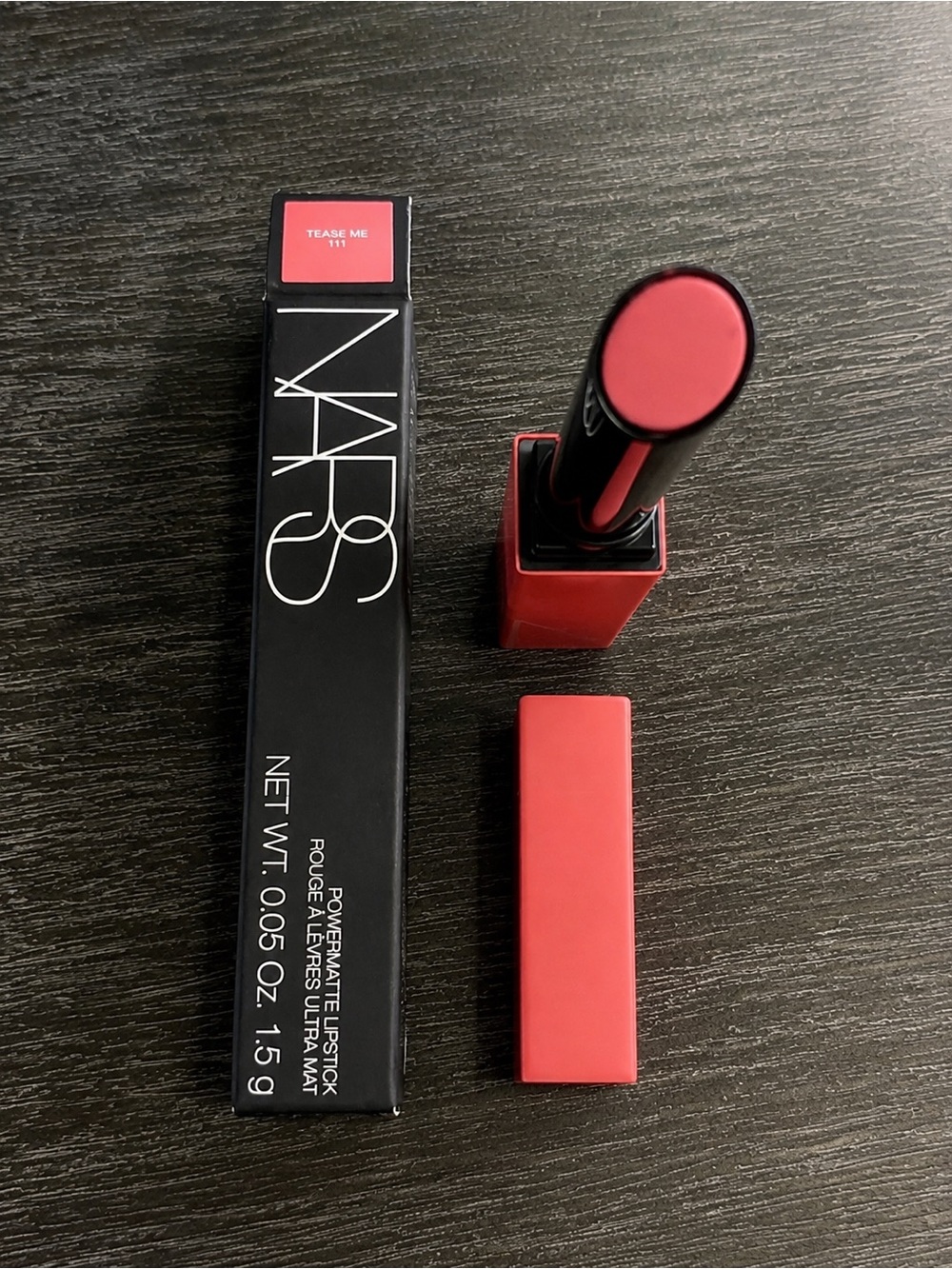 NARS Lipstick Tease Me – Coral Pink Matte